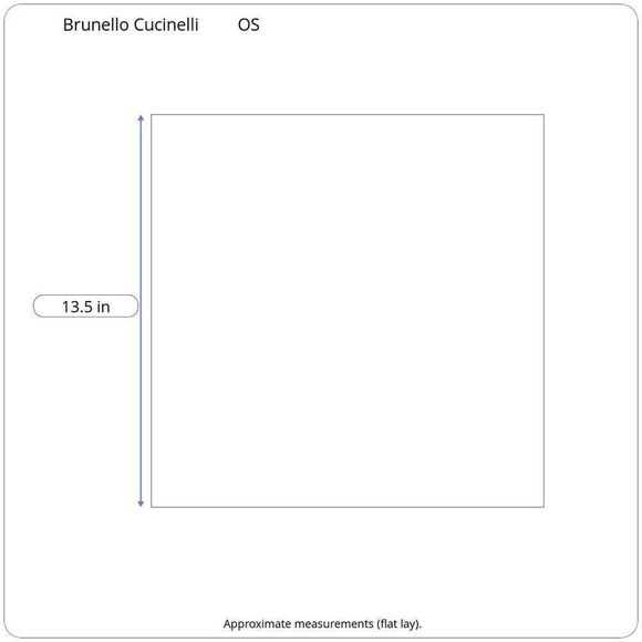 NWT Brunello Cucinelli Men’s Double-Face Silk Pocket Square - Polka Dot & Hounds - Picture 8 of 8